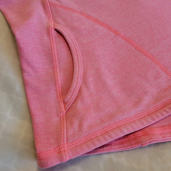 Vintage Lucy Pink Longsleeve Tee Hot Pink Top Activewear Size Small With Pockets - Picture 5 of 13